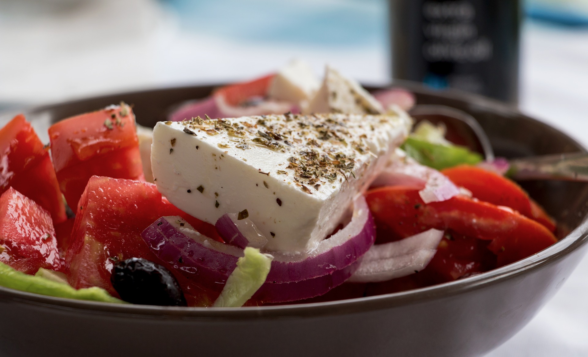 Greek Salad at Coconut Grove Beachfront Cottages Fiji Greek Salad at Coconut Grove Beachfront Cottages Fiji