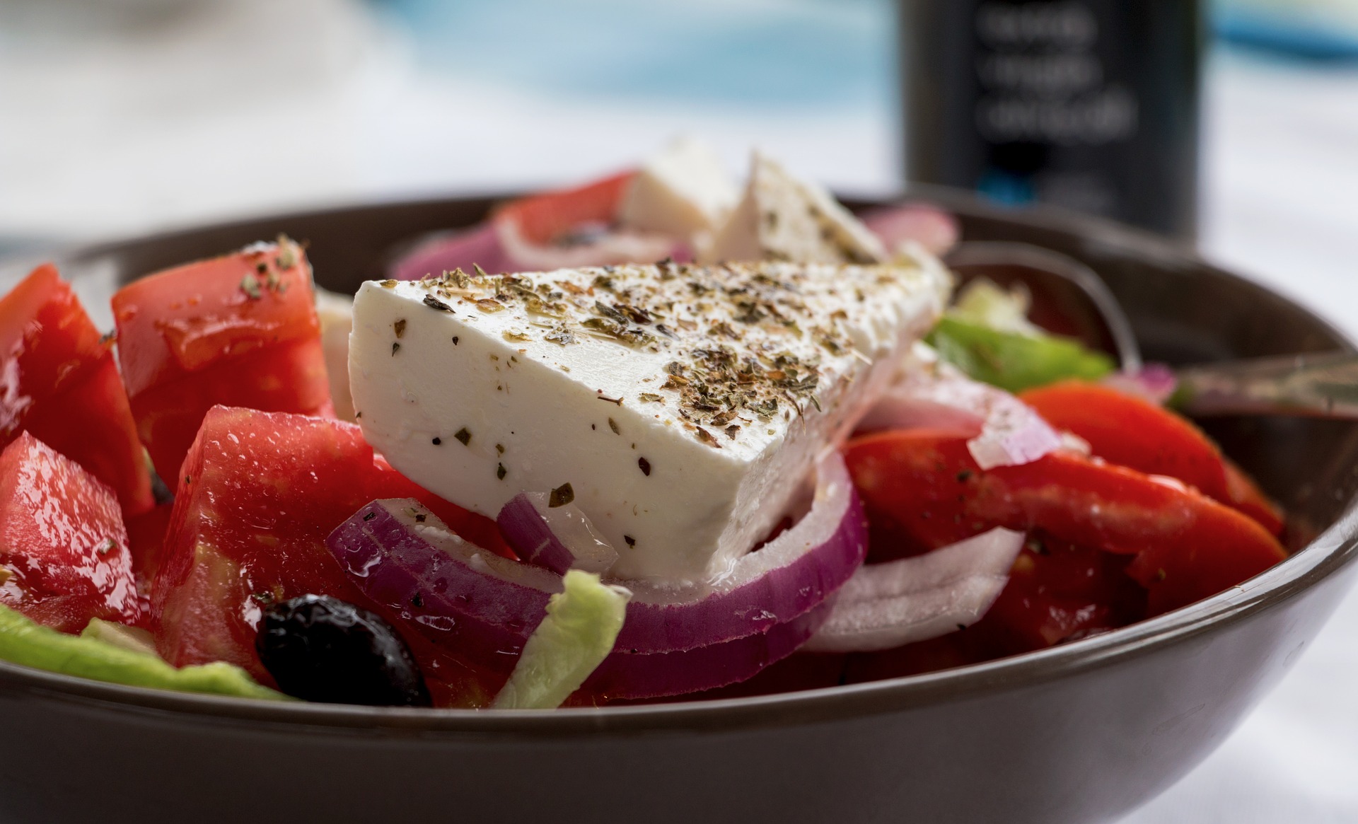 Greek Salad at Coconut Grove Beachfront Cottages Fiji