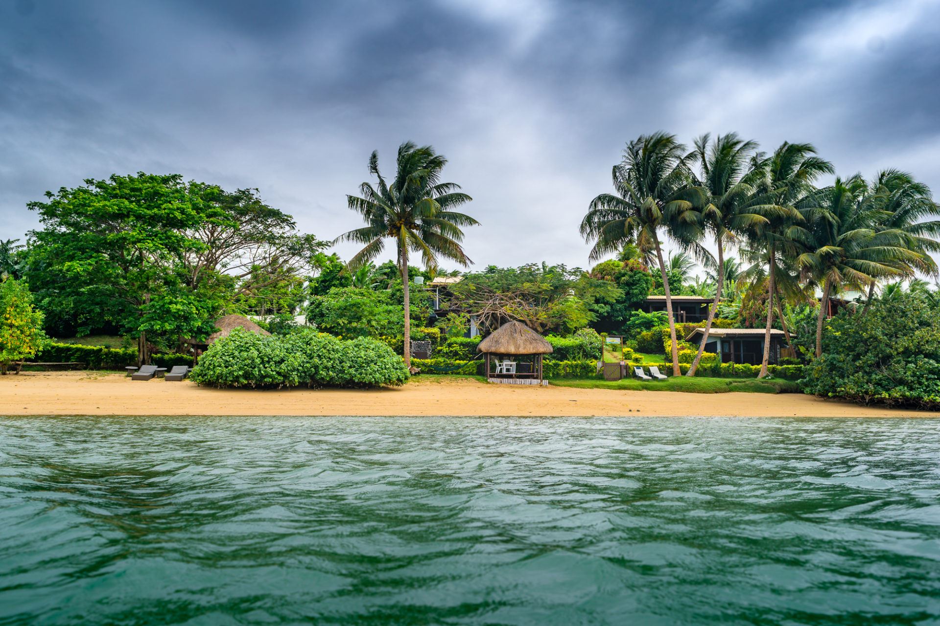 Coconut Grove, Taveuni, Fiji ocean view