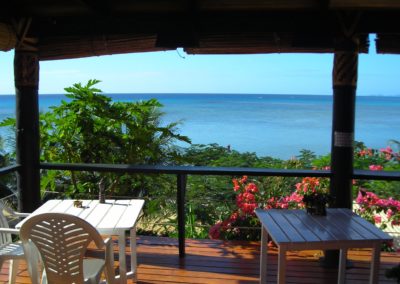 Beachfront Dining at Coconut Grove Fiji